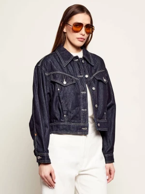 BOSS ORANGE Jeansowa kurtka C_TRUCKER 1.0 | Cropped Fit