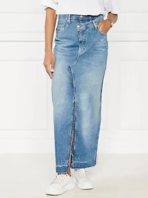 BOSS ORANGE Jeansowa spódnica