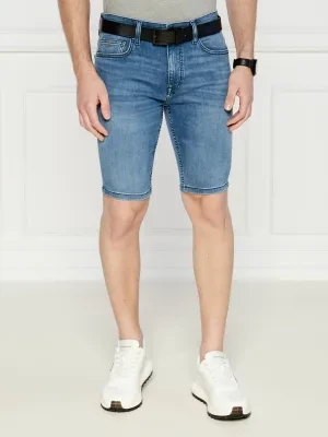 BOSS ORANGE Jeansowe szorty Delaware | Slim Fit