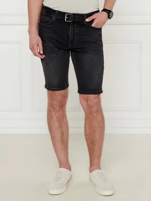 BOSS ORANGE Jeansowe szorty Delaware | Slim Fit