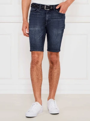 BOSS ORANGE Jeansowe szorty Delaware | Slim Fit