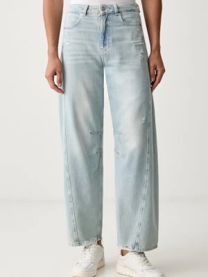BOSS Orange jeansy barrel damskie C BALOON HR 1.0