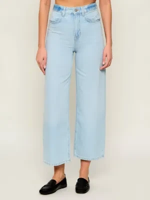 BOSS ORANGE Jeansy C_MARLENE CROP | Straight fit | high rise