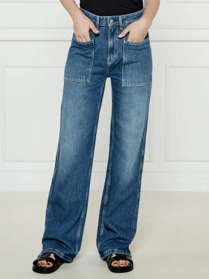 BOSS ORANGE Jeansy C_SOFT | Straight fit niebieski