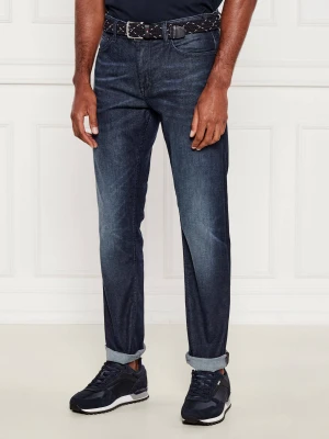 BOSS ORANGE Jeansy Delaware | Slim Fit granatowy