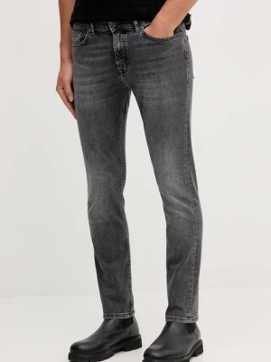 BOSS Orange jeansy męskie kolor czarny 50544635