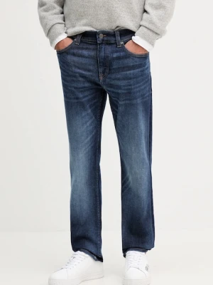 BOSS Orange jeansy męskie kolor granatowy 50549523