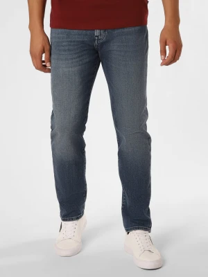 BOSS Orange Jeansy Mężczyźni Bawełna niebieski
