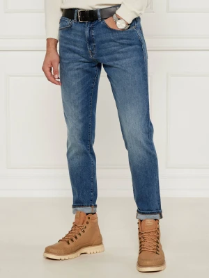 BOSS ORANGE Jeansy ONYX | Tapered fit niebieski