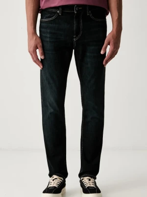 BOSS Orange jeansy slim fit męskie DELAWARE-2-BO czarny