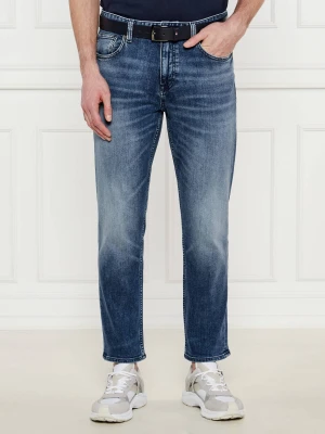 BOSS ORANGE Jeansy Troy | Regular Fit granatowy