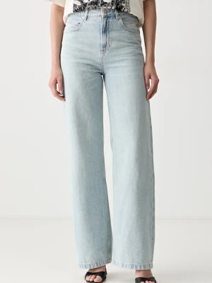 BOSS Orange jeansy wide leg damskie C_MARLENE HR 12.