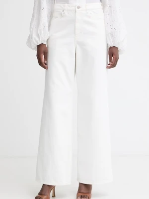 BOSS Orange jeansy wide leg damskie C SLOUCHY MR 2.0