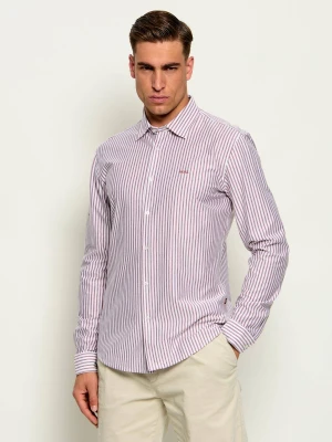 BOSS ORANGE Koszula Mysoft_2_M | Slim Fit czerwony