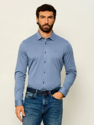 BOSS ORANGE Koszula Mysoft_2_M | Slim Fit niebieski