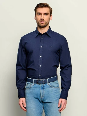 BOSS ORANGE Koszula Relegant_6_M | Regular Fit granatowy