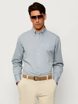 BOSS ORANGE Koszula Ricoplus_M | Regular Fit szary