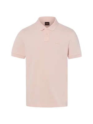 BOSS Orange koszulka polo - Passenger Mężczyźni Bawełna różowy