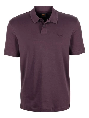 BOSS Orange Koszulka polo w kolorze bordowym rozmiar: XL
