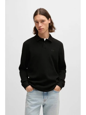 BOSS Orange Koszulka polo w kolorze czarnym rozmiar: XL