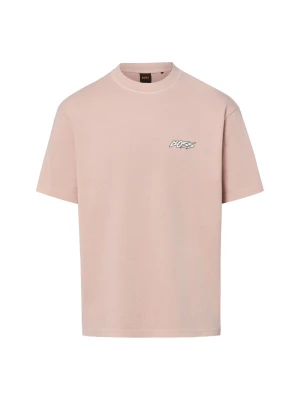 BOSS Orange Koszulka - Surfwash Mężczyźni Bawełna (100%) różowy