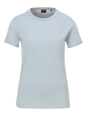 BOSS Orange Koszulka w kolorze błękitnym rozmiar: M