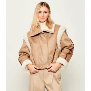 BOSS ORANGE Kurtka 2w1 C_Cheerlea | Relaxed fit | shearling