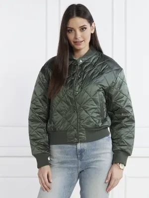 BOSS ORANGE Kurtka bomber Pomada | Regular Fit