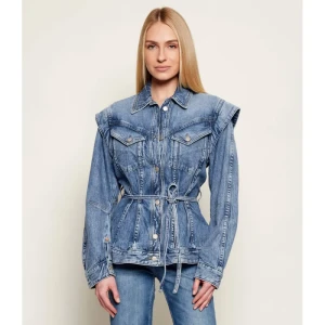 BOSS ORANGE Kurtka jeansowa C_CHINCHED | Slim Fit