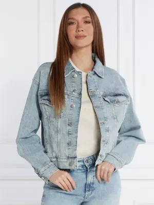 BOSS ORANGE Kurtka jeansowa C_TRUCKER | Oversize fit