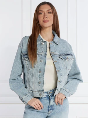 BOSS ORANGE Kurtka jeansowa C_TRUCKER | Oversize fit