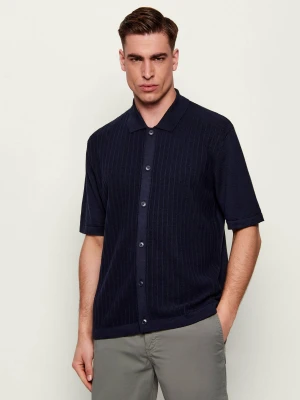 BOSS ORANGE Lniana koszula Amicino | Regular Fit
