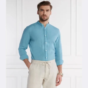 BOSS ORANGE Lniana koszula Race | Regular Fit