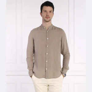 BOSS ORANGE Lniana koszula Race | Regular Fit