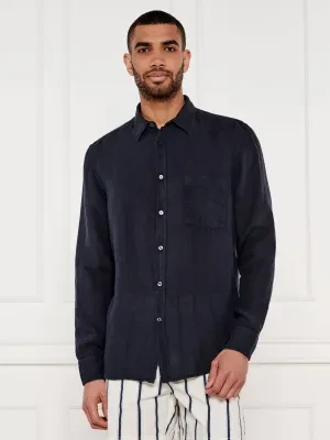 BOSS ORANGE Lniana koszula Relegant_6 | Regular Fit