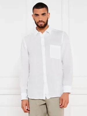BOSS ORANGE Lniana koszula Relegant_6 | Regular Fit