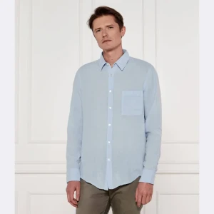 BOSS ORANGE Lniana koszula Relegant_6 | Regular Fit