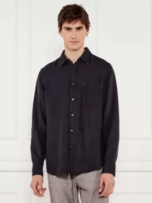 BOSS ORANGE Lniana koszula Relegant_6 | Regular Fit