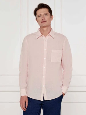 BOSS ORANGE Lniana koszula Relegant_6 | Regular Fit