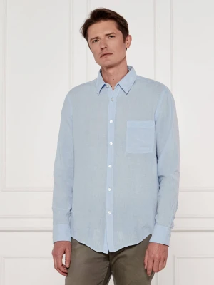 BOSS ORANGE Lniana koszula Relegant_6 | Regular Fit