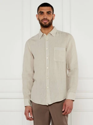 BOSS ORANGE Lniana koszula Relegant_6 | Regular Fit