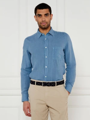 BOSS ORANGE Lniana koszula Relegant_6 | Regular Fit