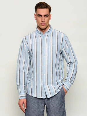 BOSS ORANGE Lniana koszula Ricoplus_M | Regular Fit