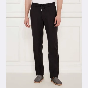 BOSS ORANGE Lniane spodnie Sanderson-L | Regular Fit
