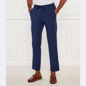 BOSS ORANGE Lniane spodnie Sanderson-L | Regular Fit