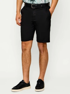 BOSS ORANGE Lniane szorty Chino_DS_3S | Tapered fit