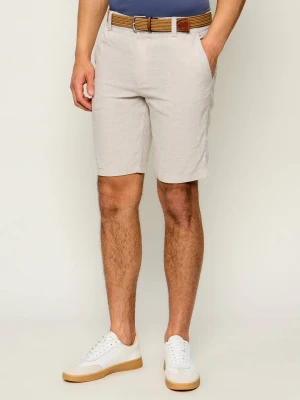 BOSS ORANGE Lniane szorty Chino_DS_3S | Tapered fit