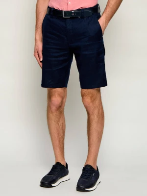 BOSS ORANGE Lniane szorty Chino_DS_3S | Tapered fit