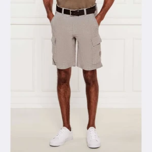 BOSS ORANGE Lniane szorty Sisla-9-Cargo | Relaxed fit