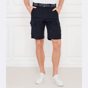 BOSS ORANGE Lniane szorty Sisla-9-Cargo | Relaxed fit